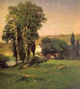 George Inness Old Homestead Germany oil painting artist